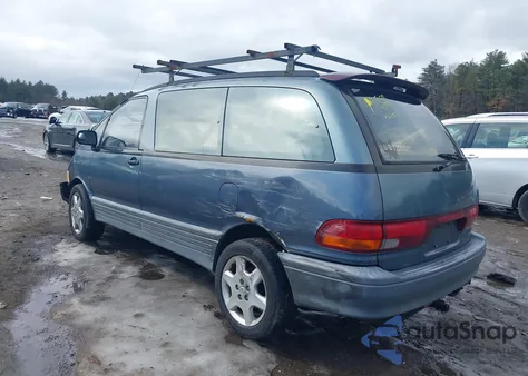 1992 Toyota Previa Le from USA, damaged, VIN JT3AC12R8N1038918